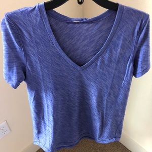 Lululemon periwinkle vneck